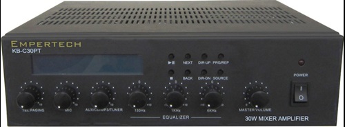 Digital Audio Power Amplifier For Speakers Empertech by Honeywell public address-voice alarm system