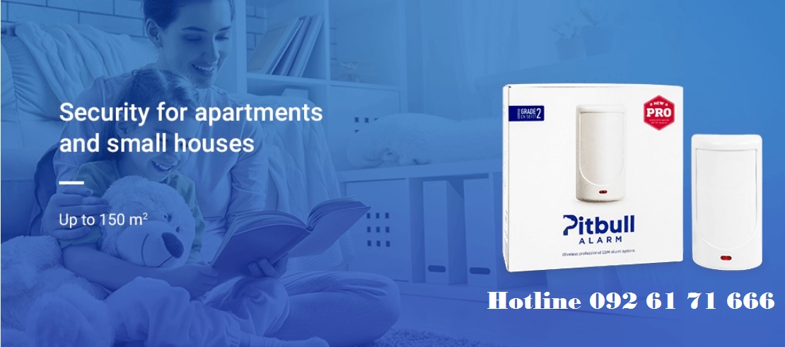 Pitbull Alarm PRO intrusion panel Security for apartments and small houses Pitbull Alarm PRO intrusion panel Security for apartments and small houses
