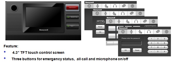 Bàn gọi Honeywell X-NPMI Configurable Network Paging Console Hệ thống âm thanh thông báo Honeywell Bàn gọi Honeywell X-NPMI Configurable Network Paging Console Hệ thống âm thanh thông báo Honeywell