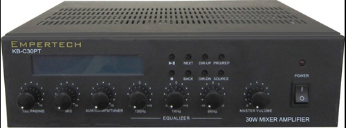 Digital Audio Power Amplifier For Speakers Digital Audio Power Amplifier For Speakers Empertech by Honeywell public address-voice alarm system